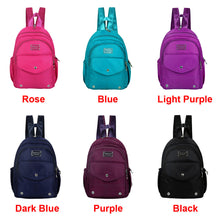 New Unisex Women Men's Waterproof Nylon Backpack Crossbody Bag Multi-Pocket Zipper Shoulder Strap Casual Shoulder Bags Chest Bag