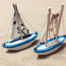 Vogue Nautical Decoration Cloth Sailboat Model Flag Table Ornament 78207