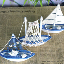 Vogue Nautical Decoration Cloth Sailboat Model Flag Table Ornament 78207