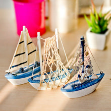 Vogue Nautical Decoration Cloth Sailboat Model Flag Table Ornament 78207