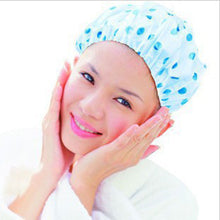 Vogue Waterproof Elastic Plastic Shower Bathing Bouffant Salon Hair Cap 77753