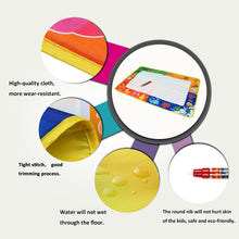 Water Drawing Mat 73 * 49 CM Drawing Board Painting and Writing Doodle With Magic Pen for Baby Kids Non-toxic Drawing Toys