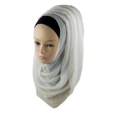 New Women's Chiffon Muslim Long Soft Hijab Rivet Islamic Scarf Wrap Shawl PY3