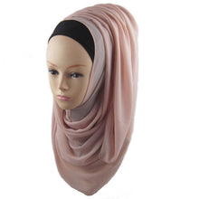 New Women's Chiffon Muslim Long Soft Hijab Rivet Islamic Scarf Wrap Shawl PY3