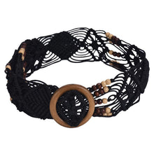 brand Waistband Charm Women Rope Braided Waist Belt Hollow out for girls fashion Accessory