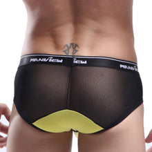 Plus Size XL Men Underwear Sexy Comfy Triangle Breathable Underpants Underwear Mesh Erotic Homens Calzoncillos