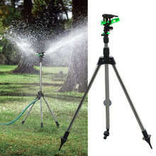 Portable Tripod Impulse Sprinkler Pulsating Telescopic Watering Lawn Yard and Garden V01330