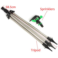 Portable Tripod Impulse Sprinkler Pulsating Telescopic Watering Lawn Yard and Garden V01330