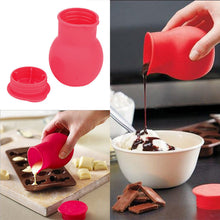 Practical Silicone Chocolate Melting Pot Mould Butter Sauce Milk Baking Pouring 71566