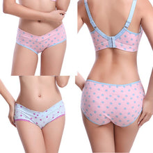 Pregnant Women Maternity Panties Briefs Cotton Dot Underwear Underpants Thongs LY3