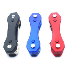 Pro Keychain Clip Key Outdoor Multi Function Organize Up To 30 Keys Dual LED Lights Built In Bottle Opener Kits Tool LE2