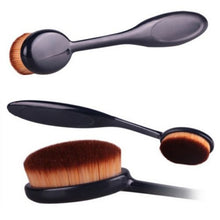 Pro Oval Brush Makeup Cosmetic Foundation Liquid Cream Powder Blush Pigment Tool Y8