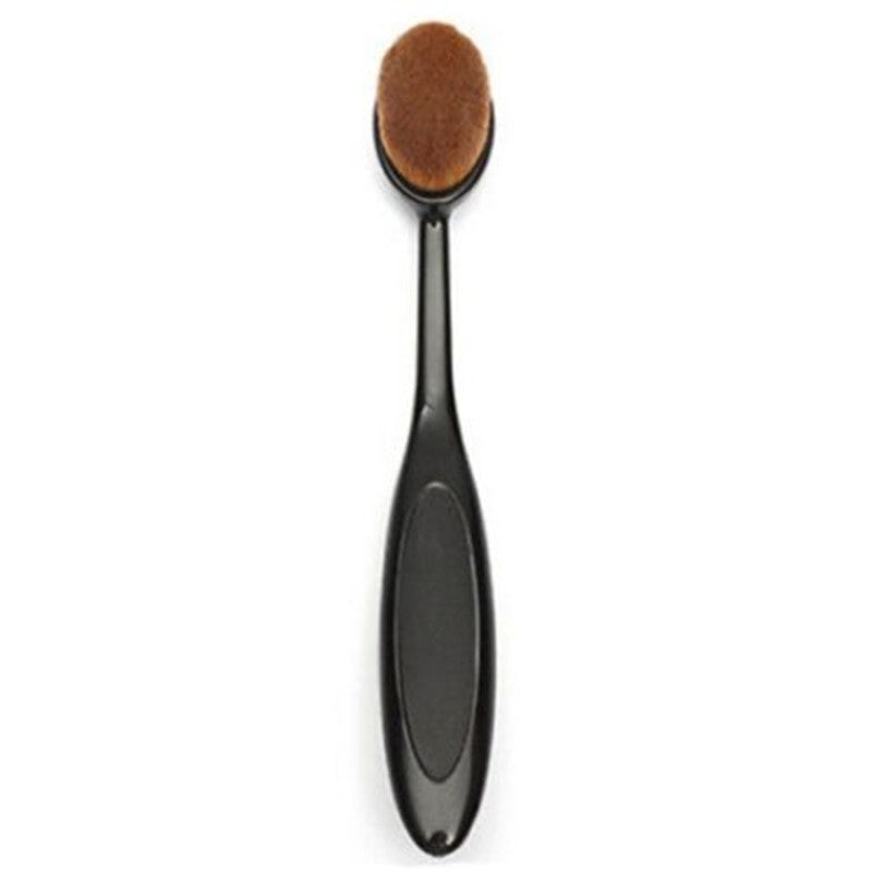 Pro Oval Brush Makeup Cosmetic Foundation Liquid Cream Powder Blush Pigment Tool Y8