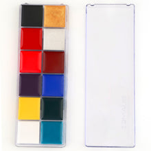 1 Set 12 Colors Flash Tattoo Face Body Paint Oil Painting Art