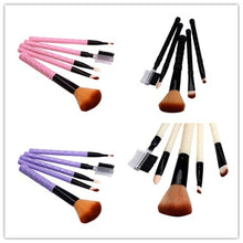 Professional 5pc Makeup brush Tools make up brushes Cosmetic Brushes Lip Brow Eyeshadow Brush