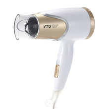 Professional Blow Dryer With 1 Nozzle 220V 1500W Low Noise /Cold Wind Electric Portable Foldable Hair Dryer Styling Tools