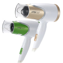 Professional Blow Dryer With 1 Nozzle 220V 1500W Low Noise /Cold Wind Electric Portable Foldable Hair Dryer Styling Tools