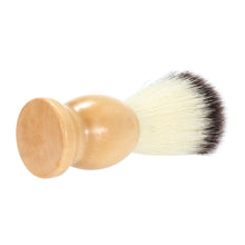 Professional Razor Facial Brush Nylon Shaving Brush with Wood Handle for Beard Face Cleaning Tools Shaving Brush