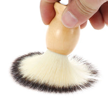 Professional Razor Facial Brush Nylon Shaving Brush with Wood Handle for Beard Face Cleaning Tools Shaving Brush