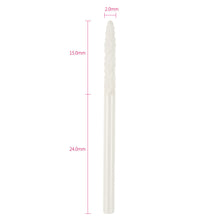 Professional Nail Art Tools Nail Drill Bit 3/32'' for Nail Art Machine Cuspidal Grinding Stone Head for Electric Manicure Drills