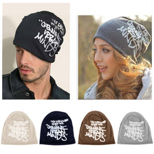 Unisex Women Beanies Gorras Letter Print Boina Gorros Womens Hip-hop Knitted Cap Hats Beret Men Headwear