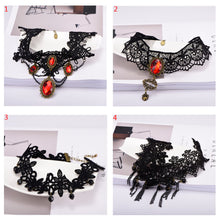 Punk Lace Choker Unique Wide Body Chains Women Hollow Out Gothic Necklace Multilayer Chain Elegant Party Jewelry Accessories