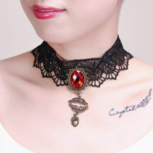 Punk Lace Choker Unique Wide Body Chains Women Hollow Out Gothic Necklace Multilayer Chain Elegant Party Jewelry Accessories