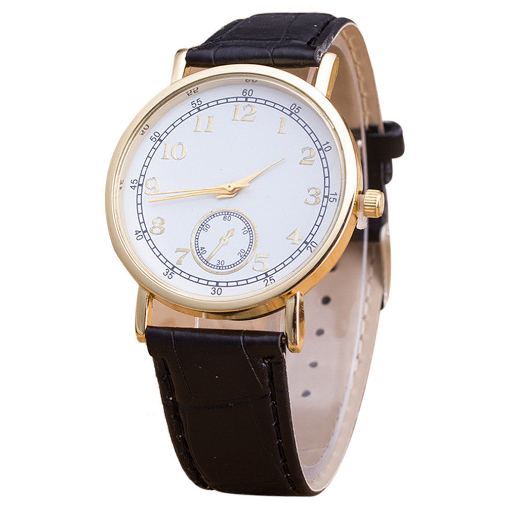 Relojes Mujer Digital Pattern Leather Band Analog Quartz Vogue Wrist Watches