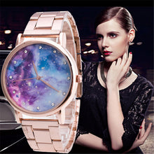Retro Design Alloy Unisex watch Women Men Wristwatch Starry Sky Space Watch Little Star Wristwatch Special Birthday Gift saat