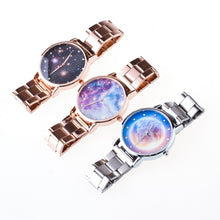 Retro Design Alloy Unisex watch Women Men Wristwatch Starry Sky Space Watch Little Star Wristwatch Special Birthday Gift saat