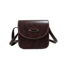 Retro Women Crossbody Bags Beard PU Leather Shoulder Messenger Bag Small Handbag Satchel Women Tote Bag Bolsa