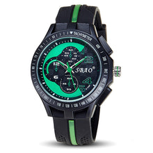 Mens Watch Fashion Luxury Ssilicone BeltClock Quartz Analog Modern Wrist Watch Business Quartz-watch Relogio Masculino