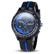 Mens Watch Fashion Luxury Ssilicone BeltClock Quartz Analog Modern Wrist Watch Business Quartz-watch Relogio Masculino