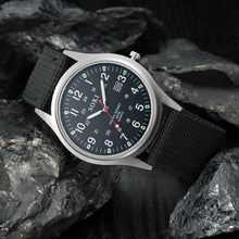 Fashion Sport Outdoor Men's Date Quartz Analog Wrist Watch Military Sports Nylon Strap Unisex Army Style Watch Homme Reloj