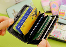 Fashion Business passport Credit ID Card Holder Box Metal Stainless Steel Pocket Box Case men's Wallets