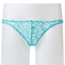 Sexy Lace Mens Thongs And G Strings Jockstrap Gay Tangas Sheer Mesh Pouch Low Rise Men's Underwear Erotic Mens Thong