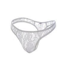 Sexy Men Underwear Lace Tanga Pouch Briefs Underpants Jacquard Lingerie G-String