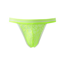 Sexy Men's String Bikini Briefs Underpants Thong Sheer Underwear U Convex Pouch Low Waist Underwear for Men