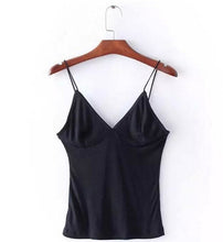 Sexy V neck Slim fit Tight Camis Brandy Melville crop Top Camisetas Tank Vest Striped Line Short Tee 3 colors