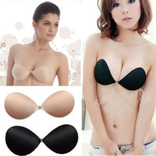 Sexy Women Silicone Push Up Bra Self-Adhesive Sticky Breast Strapless Bras