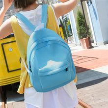 Simple Fashion Men Women Mesh Backpack Solid See-Through Zipper Small Bag Casual Speedy Bag Portable Travel Bag Rugzak Vrouwen