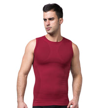 Slimming Men's Body Control Shaper Vest Tummy Belly Waist Girdle Cincher Shirt Underwear Bodysuit New