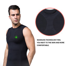 Slimming Men's Body Control Shaper Vest Tummy Belly Waist Girdle Cincher Shirt Underwear Bodysuit New