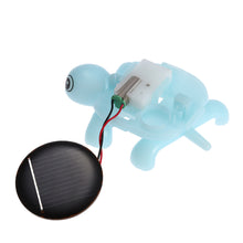 Solar Kids Toys Cute Mini Tortoise Crystal Solar Powered Energy Tortoise Insect Educational Solar Toys for Children