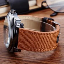 Sport Watches Men Luxury Brand Canvas Strap Men 3Bar Waterpoof Wristwatches ClockQuartz Watch Relogio Masculino