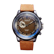 Sport Watches Men Luxury Brand Canvas Strap Men 3Bar Waterpoof Wristwatches ClockQuartz Watch Relogio Masculino