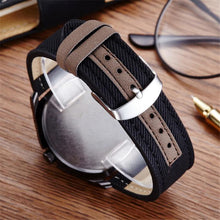 Sport Watches Men Luxury Brand Canvas Strap Men Army Military Wristwatches ClockQuartz Watch Relogio Masculino