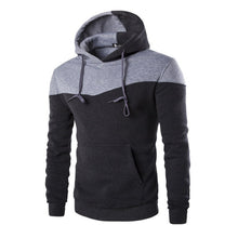 Hoodies Men Sudaderas Hombre Hip Hop Mens Hoodie Decorative Pocket Patchwork Sweatshirts Tracksuit