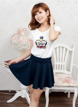 Style Korean version Skirts safty Candy Color mini skirt women's and high waist pleated short skirt