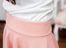 Style Korean version Skirts safty Candy Color mini skirt women's and high waist pleated short skirt